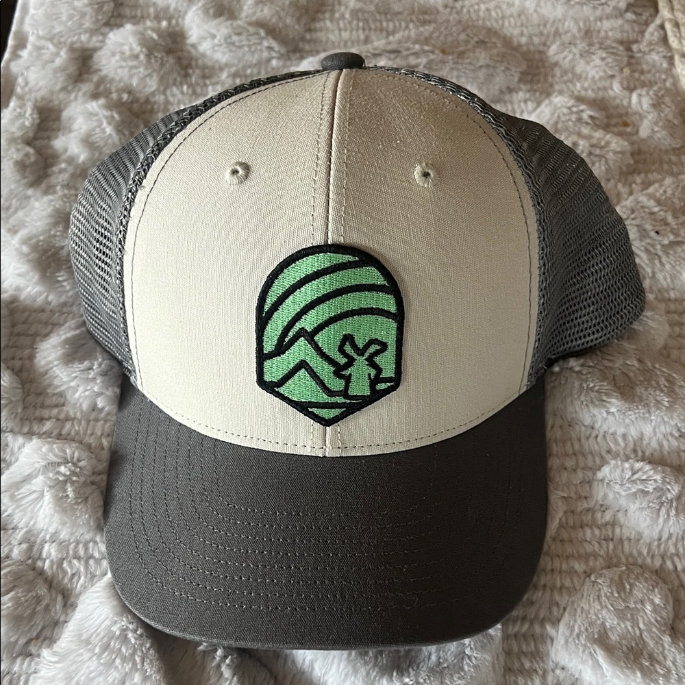 Dutch Bros Two-Tone Trucker Hat with Green Logo